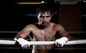 Filipino professional boxer & Philippines Senator, Manny Pacquiao